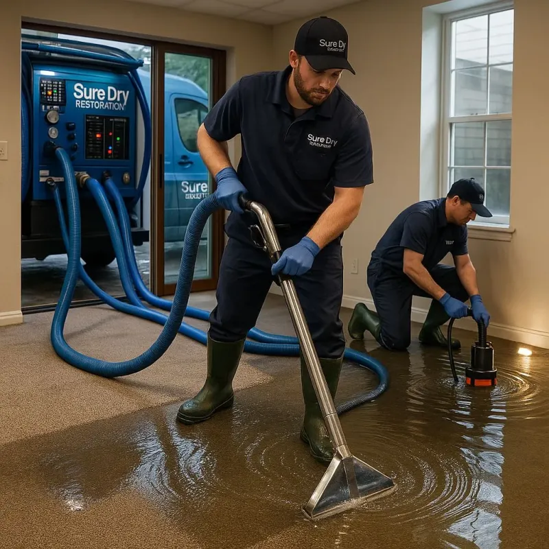 Water Extraction and Removal process in Zimmerman, MN